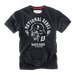 T-shirt National Rebel D.R Doberman's Aggressive Czarny (TS135)