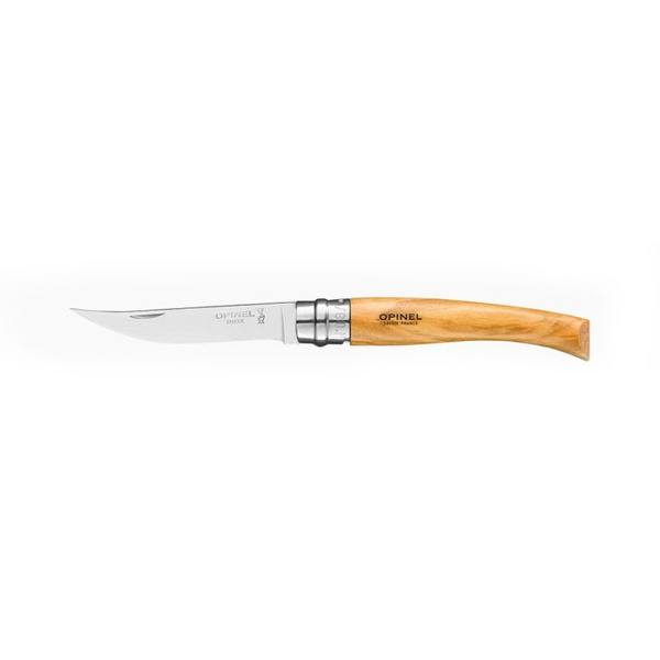 Nóż Składany OPINEL INOX N°8 SLIM Drewno Oliwne (001144)