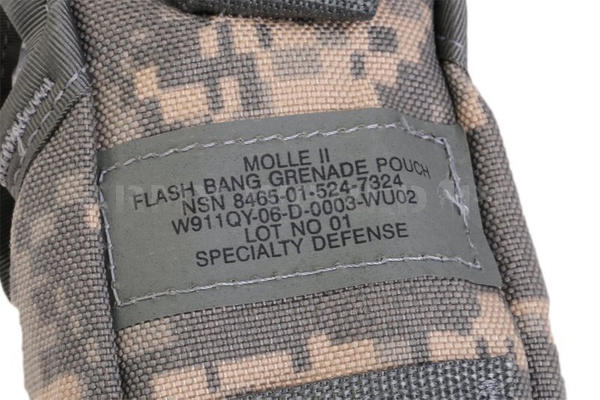 Ładownica Na Granat Błyskowy US Army Flash Bang Grenade Pouch UCP Oryginał Nowa